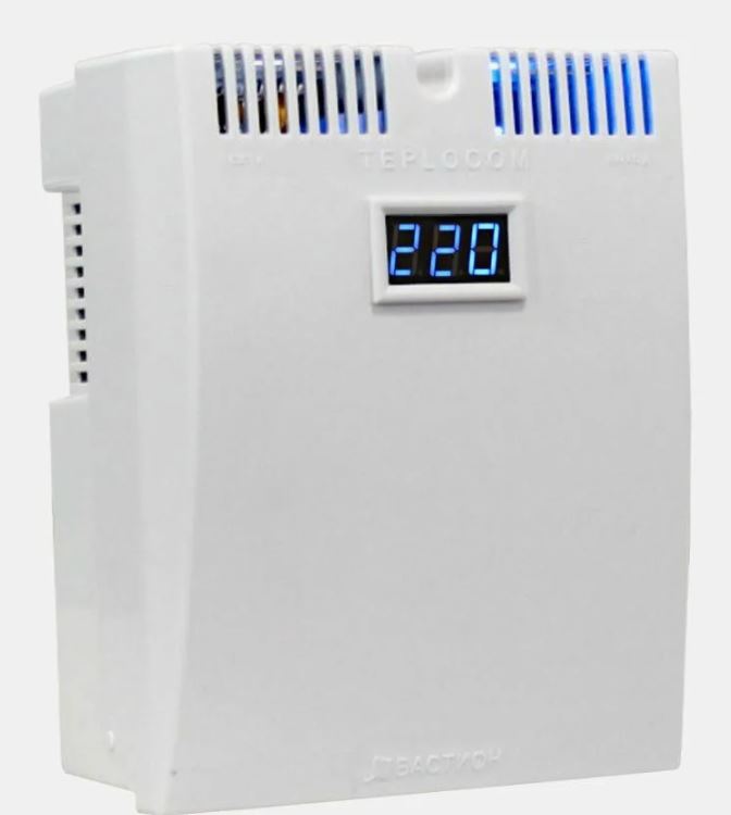 Стабилизатор сетевого напряжения Teplocom ST-888 (220В, 888BA,Ubx. 145-260B) Бастион Стабилизатор сетевого напряжения Teplocom ST-888 (220В, 888BA,Ubx. 145-260B) Бастион
