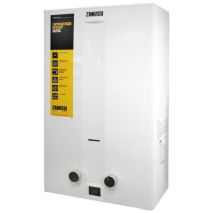 газовая колонка zanussi