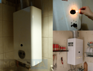 хлопок газа в газовой колонке