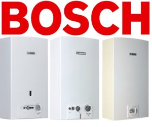 Установка газовой колонки Bosch