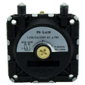 Прессостат BINGO PS-LA10 с регулятором. универсальный. 1.5 (0.5) A/250V AC T85 P=60/40Pa Max.=6 mbar