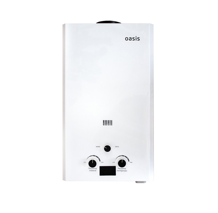 Газовая колонка OASIS OR-24W белый цвет Газовая колонка OASIS OR-24W белый цвет