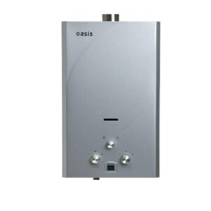 Газовая колонка OASIS S/TUR 20 стальной цвет