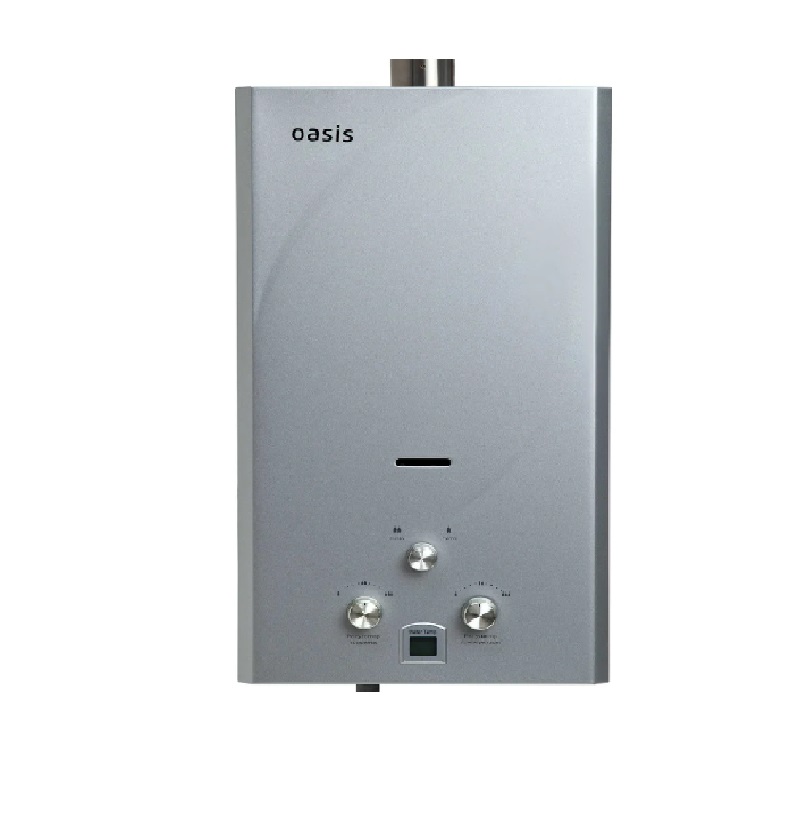 Газовая колонка OASIS S/TUR 20 стальной цвет Газовая колонка OASIS S/TUR 20 стальной цвет