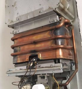 Промывка газового теплообменника