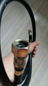 замена газового шланга