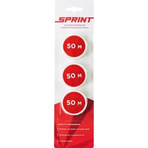 Уплотнительная нить Sprint, набор катушек 3х50,блистер