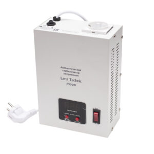 Стабилизатор напряжения 220В Lenz Technic R500W (500 Вт) релейный настенный для газового котла и дом