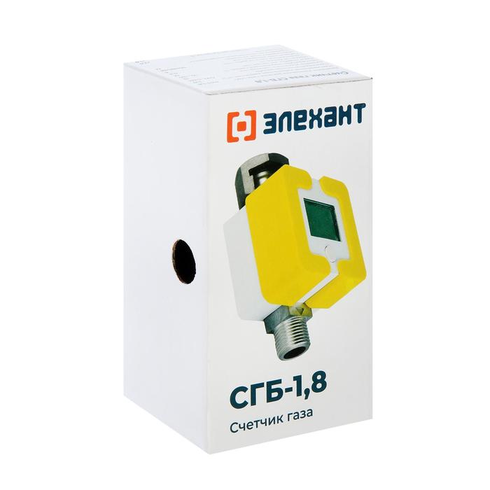 Счетчик газа СГБ-1.8 (Элехант) (1/30) Счетчик газа СГБ-1.8 (Элехант) (1/30)
