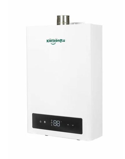 Газовая колонка Kotitonttu Suari S13ST (полутурбированная, в комплекте с трубой дымоудаления Ду 60) Газовая колонка Kotitonttu Suari S13ST (полутурбированная, в комплекте с трубой дымоудаления Ду 60)