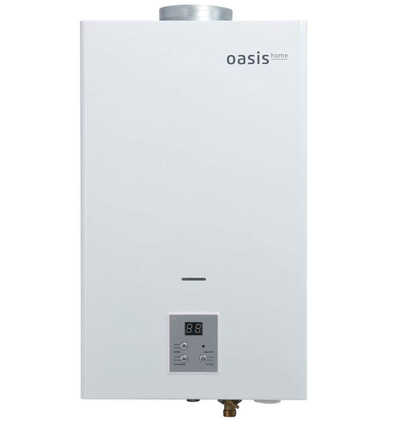 Газовая колонка OASIS Home MW-10 электронная модуляция Газовая колонка OASIS Home MW-10 электронная модуляция