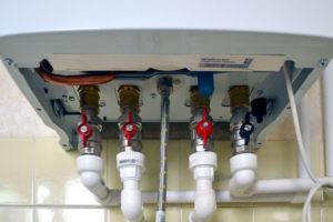 установка двухконтурного газового котла
