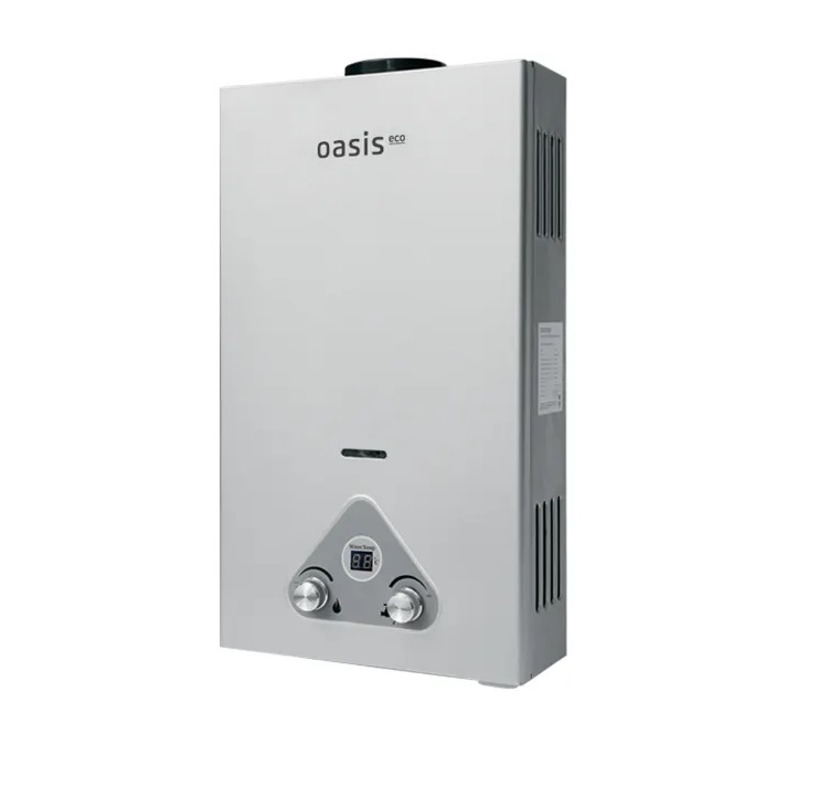 Газовая колонка Oasis Eco W-24(D)/K-24/W с дисплеем Газовая колонка Oasis Eco W-24(D)/K-24/W с дисплеем