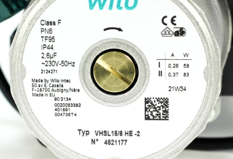 Двигатель Насоса Wilo VHSL 15/6 HE-2 Двигатель Насоса Wilo VHSL 15/6 HE-2