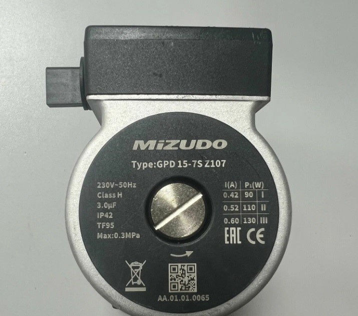 AA.01.01.0065 Насос циркуляционный MIZUDO M30-44T, TH, TL AA.01.01.0065 Насос циркуляционный MIZUDO M30-44T, TH, TL