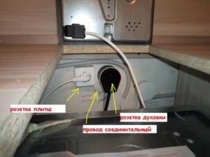 подключение газовой духовки